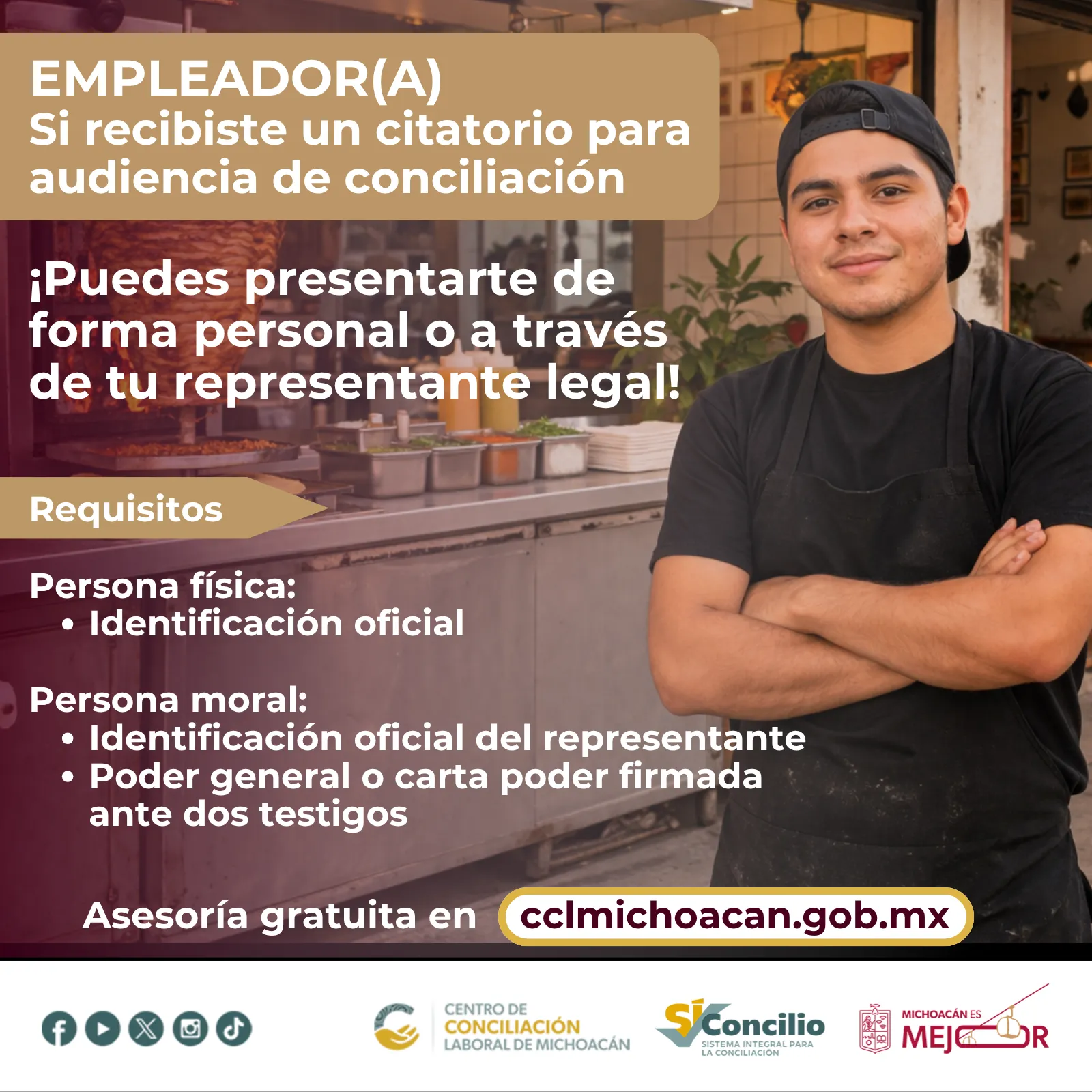 Empleadores: requisitos de los citatorios