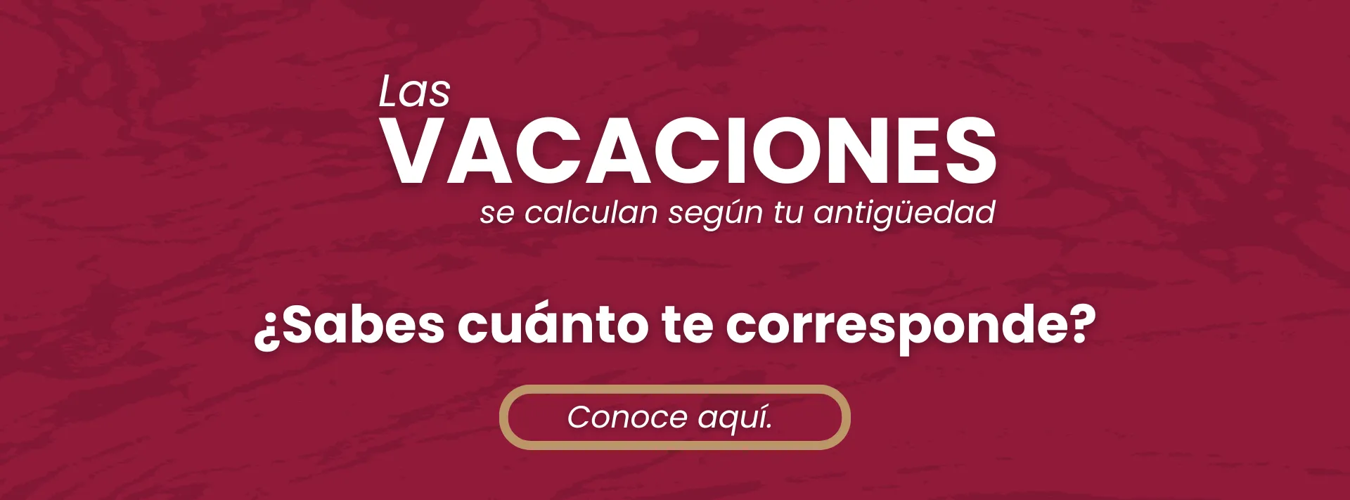 Las vacaciones laborales son un derecho irrenunciable